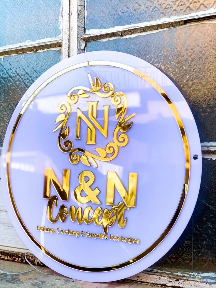 Acrylic with PVC Plates